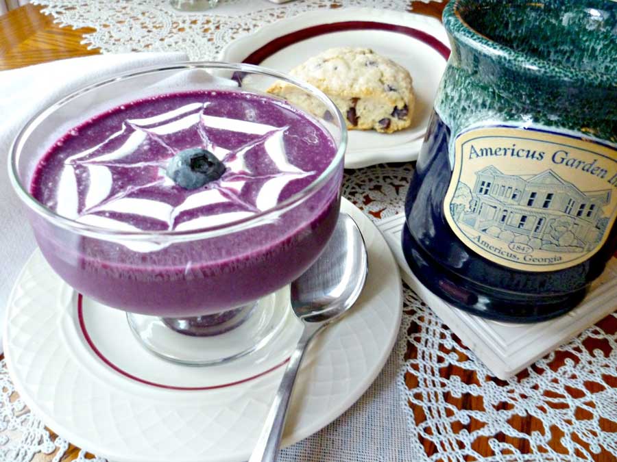 A Cold Soup for a Warm Day – Cold Blueberry Soup