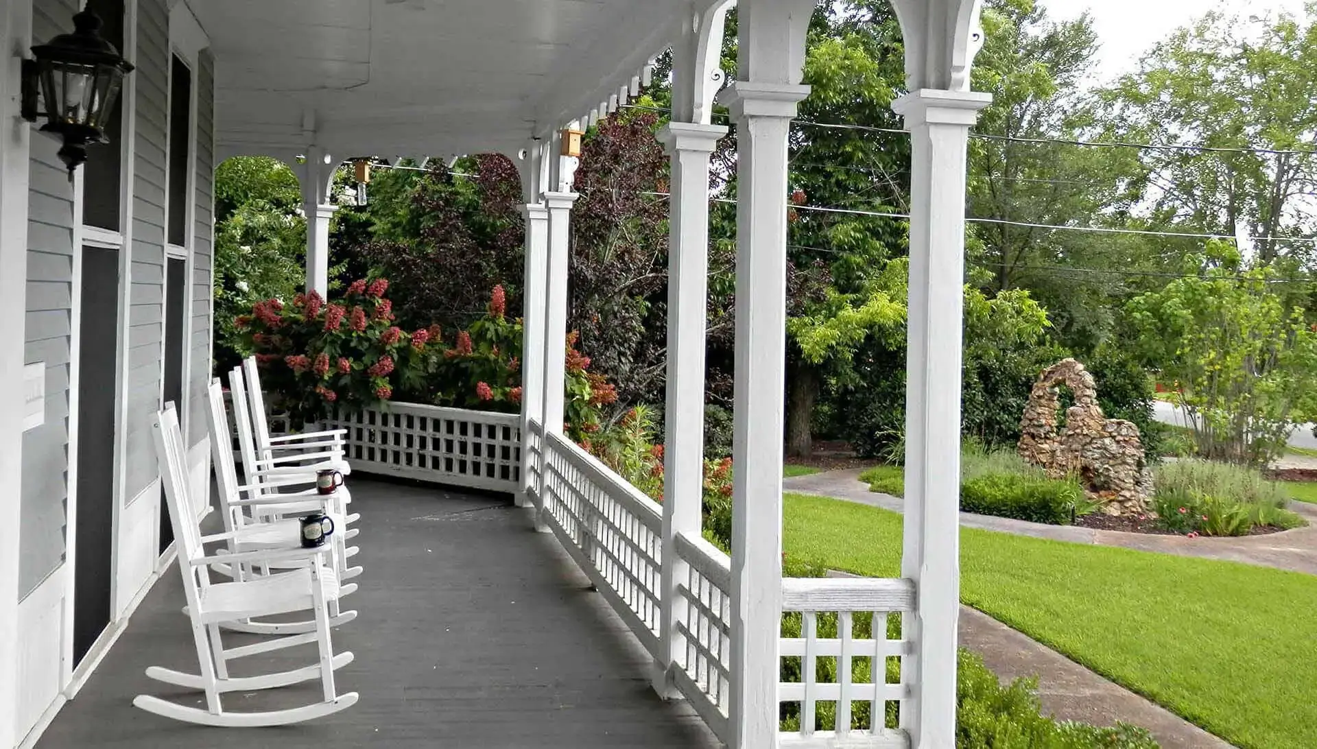 Front Porch and Rocking Chair near Providence Canyon State Park