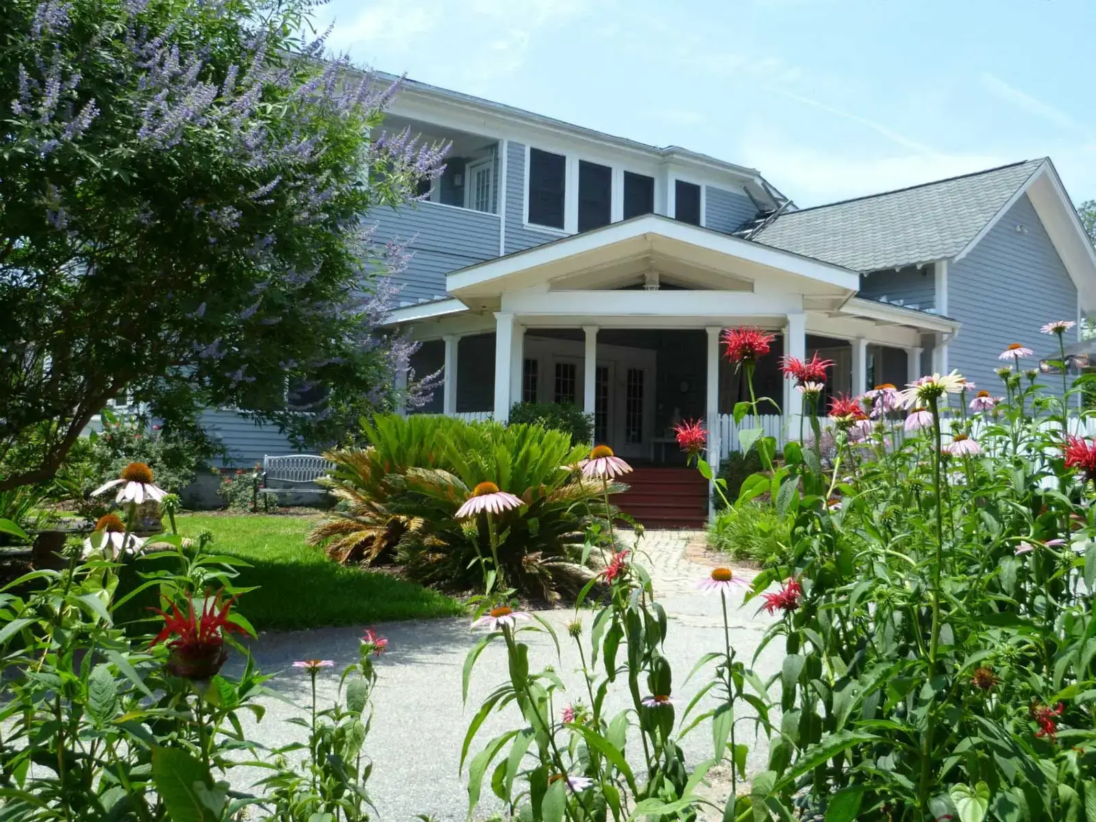 Back Porch | Americus Garden Inn BB, near Andersonville Historic Site